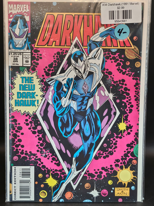 #38 Darkhawk (1991 Marvel)