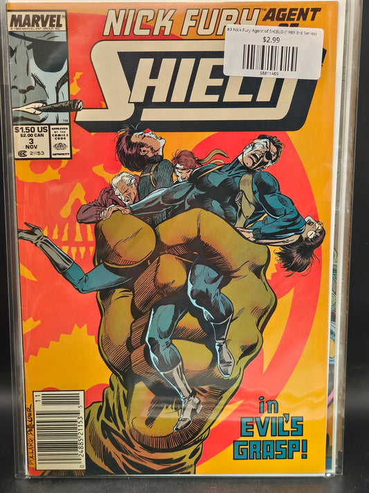 #3 Nick Fury Agent of SHIELD (1989 3rd Series)