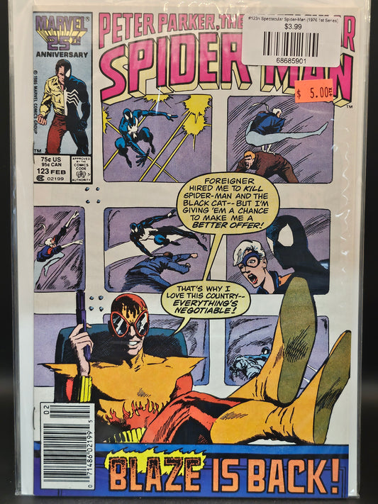 #123n Spectacular Spider-Man (1976 1st Series)