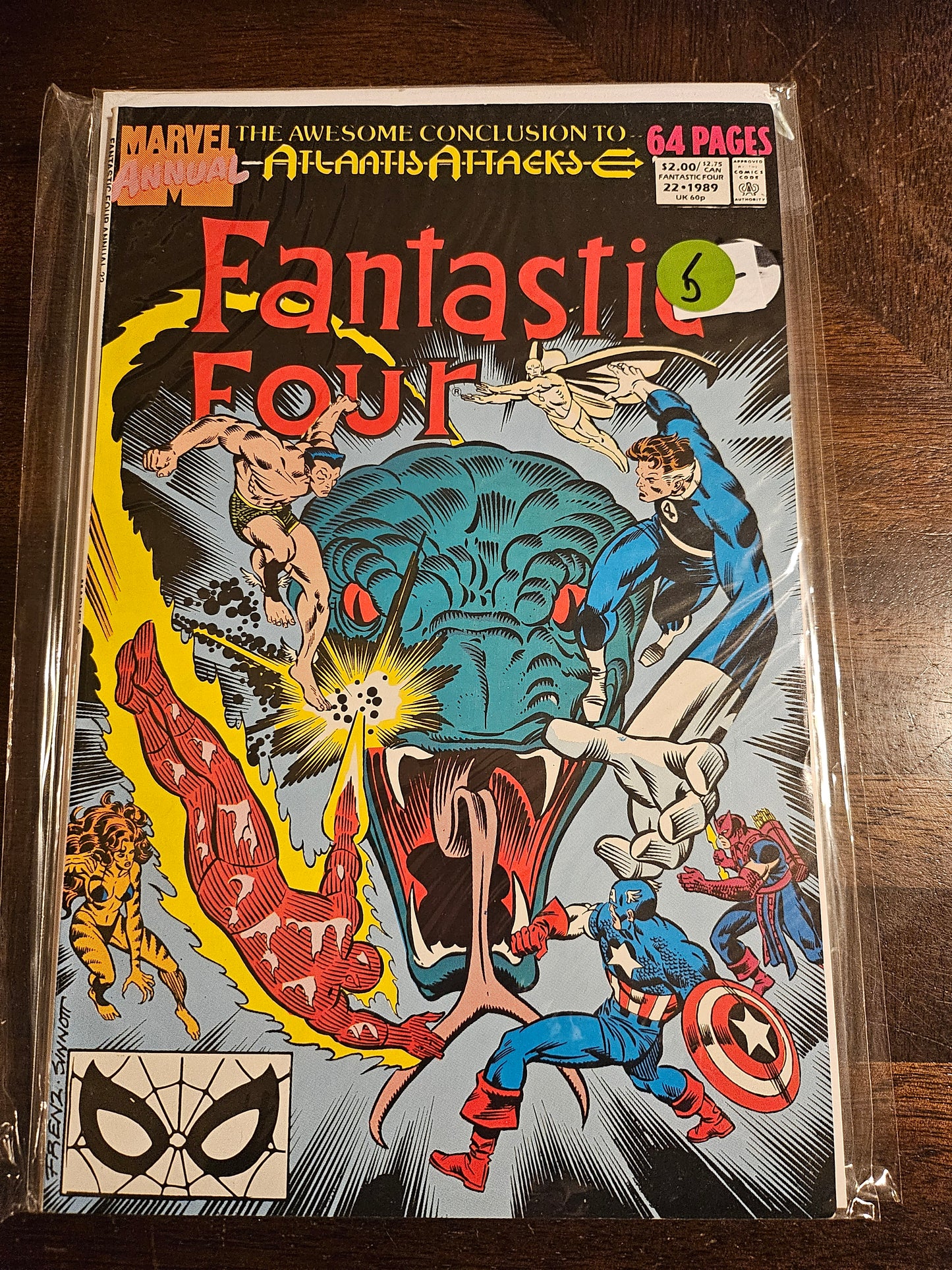 100.2 Fantastic Four – #22 – Annual (1961–1995)