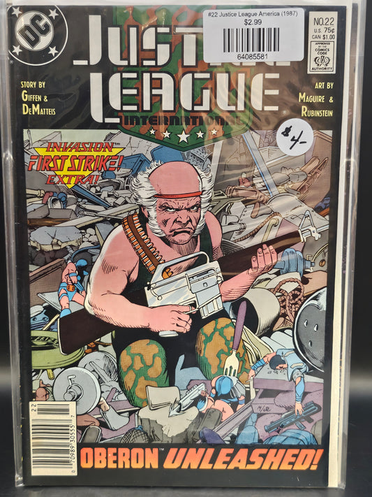 #22 Justice League America (1987)