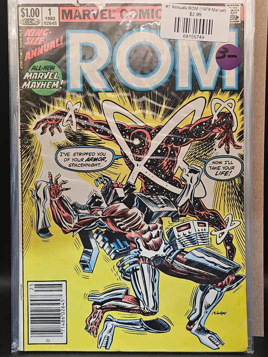 #1 Annuals ROM (1979 Marvel)