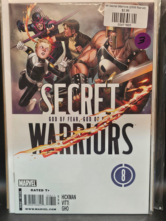 #8 Secret Warriors (2009 Marvel)