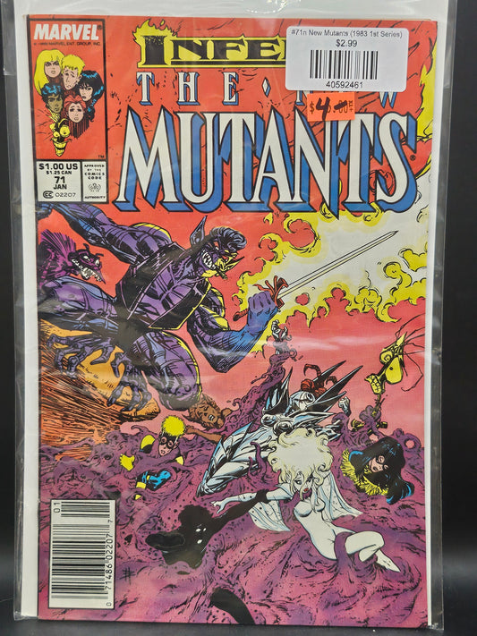 #71n New Mutants (1983 1st Series)