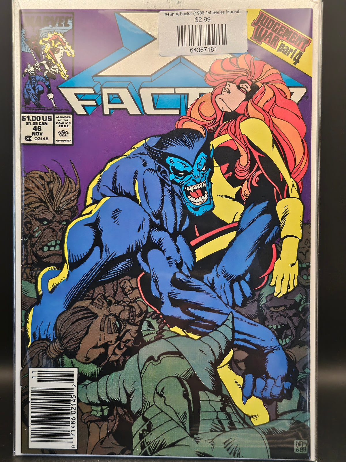 #46n X-Factor (1986 1st Series Marvel)