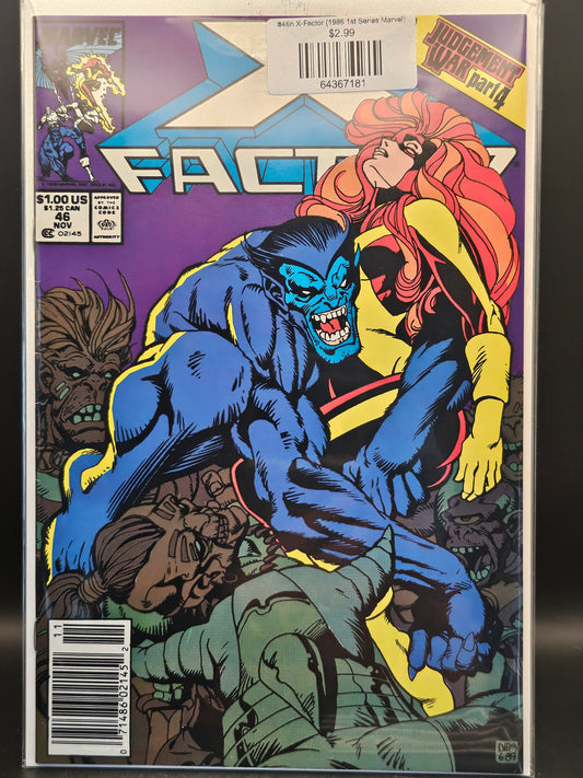 #46n X-Factor (1986 1st Series Marvel)