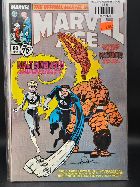 #80 Marvel Age (1983 Marvel)