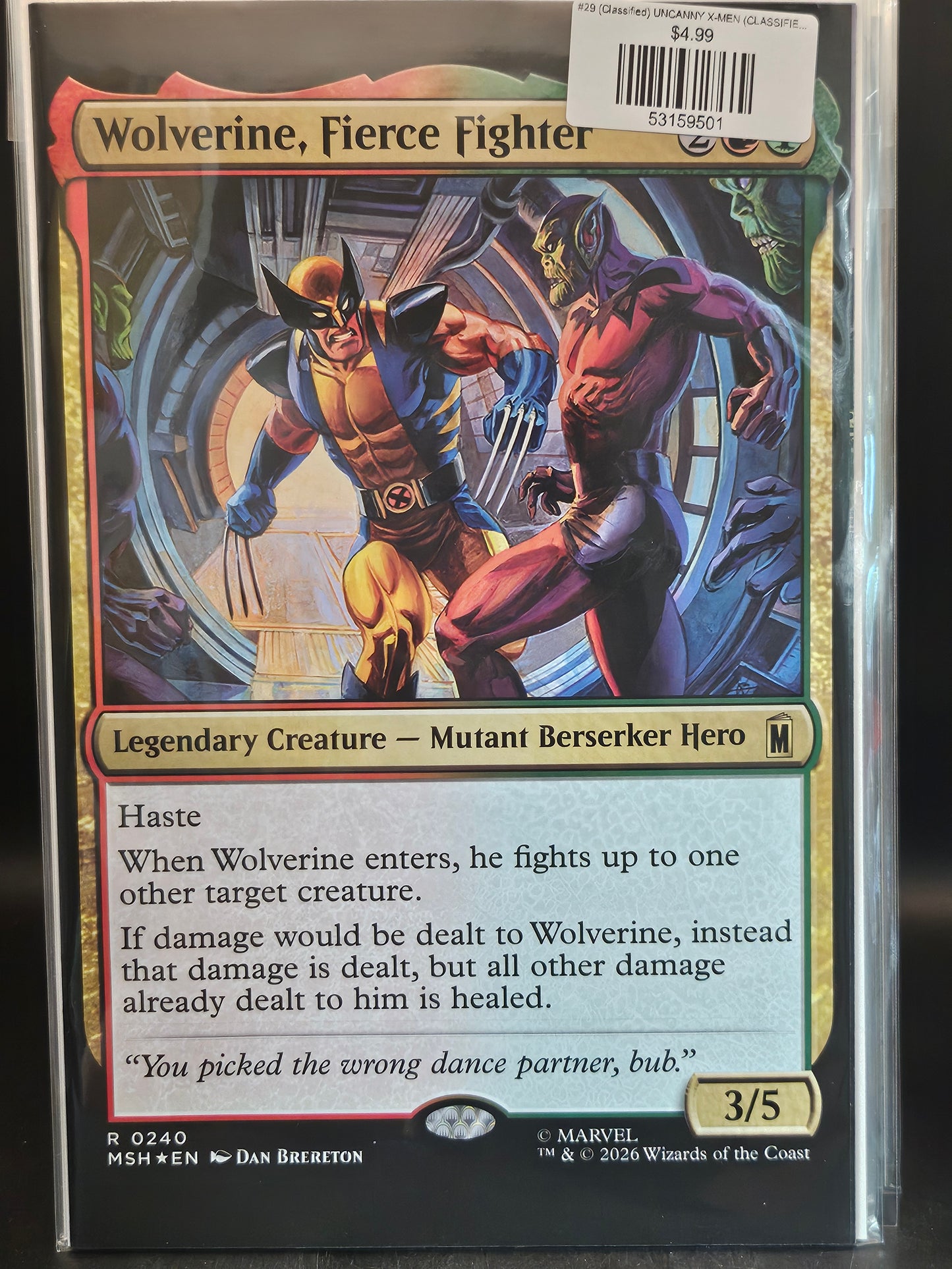 #29 (Classified) UNCANNY X-MEN (CLASSIFIED ARTIST MAGIC: THE GATHERING VARIANT)