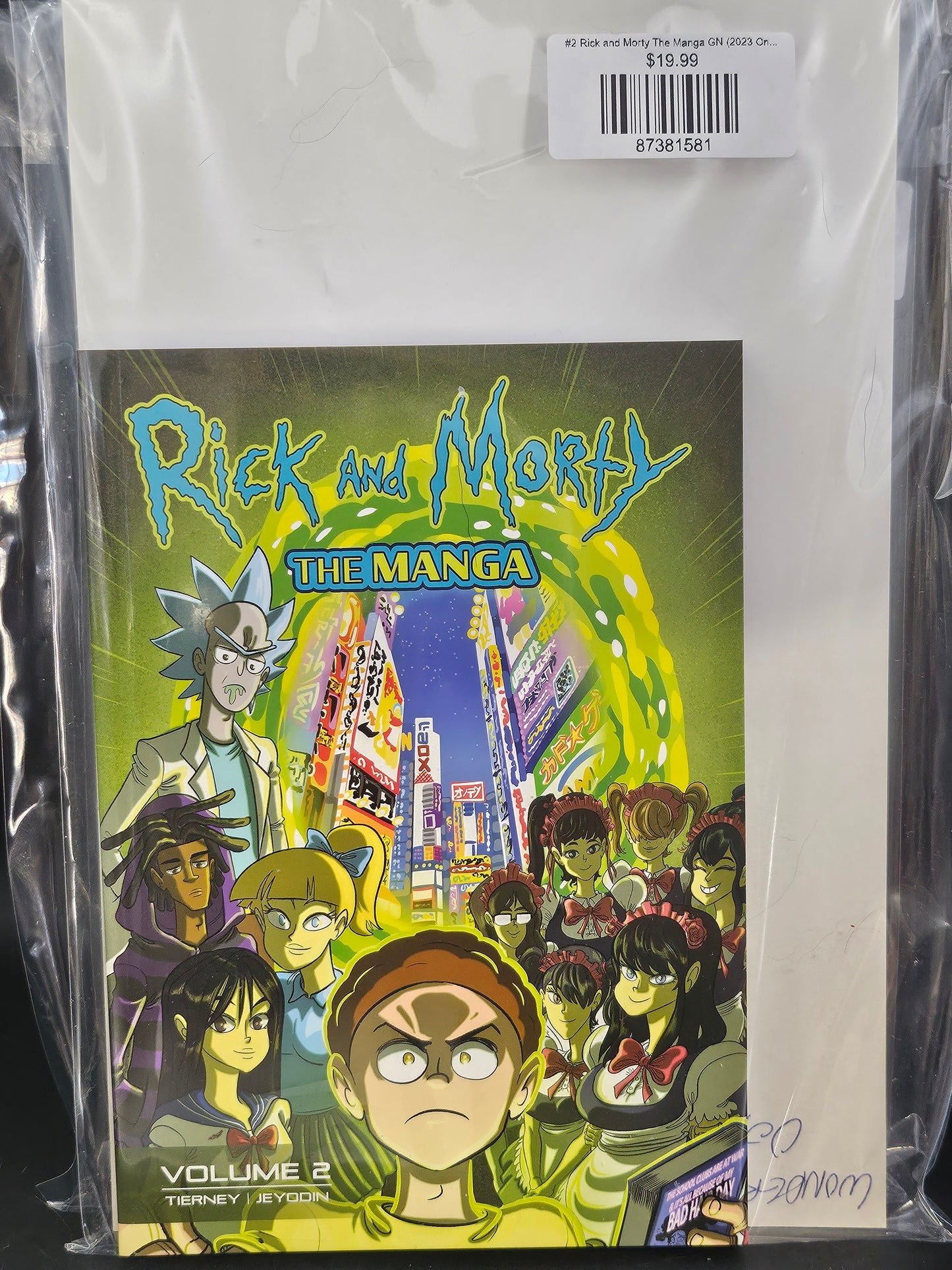 #2 Rick and Morty The Manga GN (2023 Oni Press)