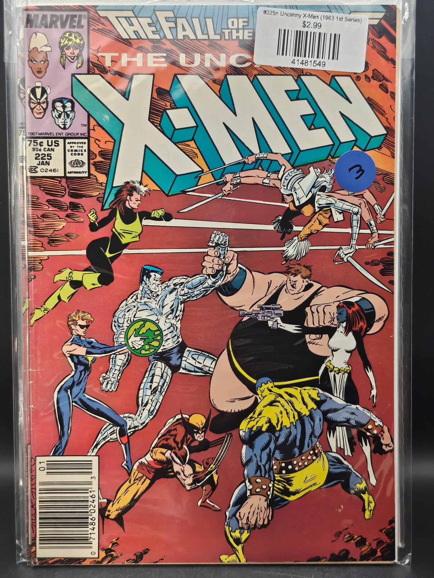 #225n Uncanny X-Men (1963 1st Series)