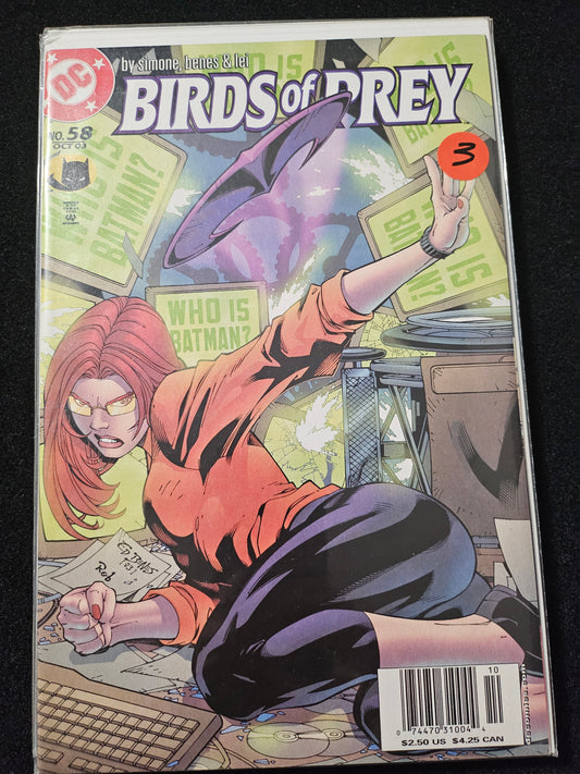 Birds of Prey – DC Comics – (1999–2009) – Volume 1 – #58
