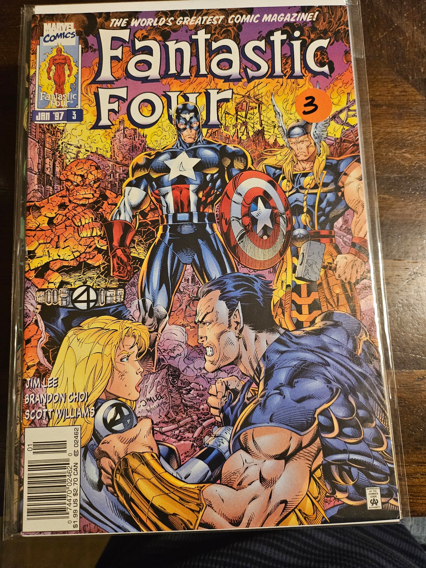 101.2 Fantastic Four – #3 – v2 (1996–1997)