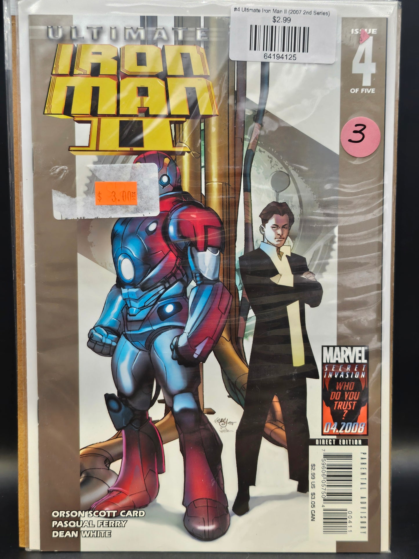 #4 Ultimate Iron Man II (2007 2nd Series)