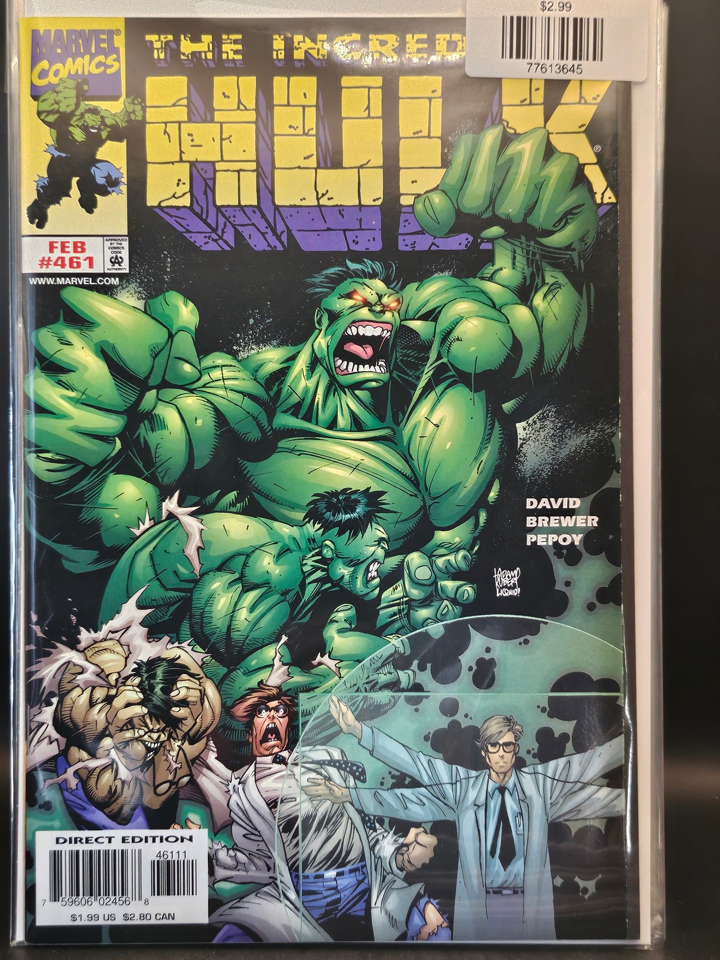 #461 Incredible Hulk (1962 Marvel 1st Series)