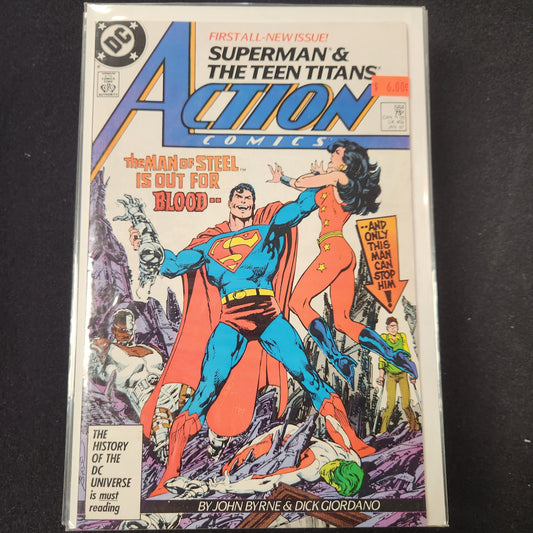 Action Comics #584 - Squaring the Circle (DC 1987)