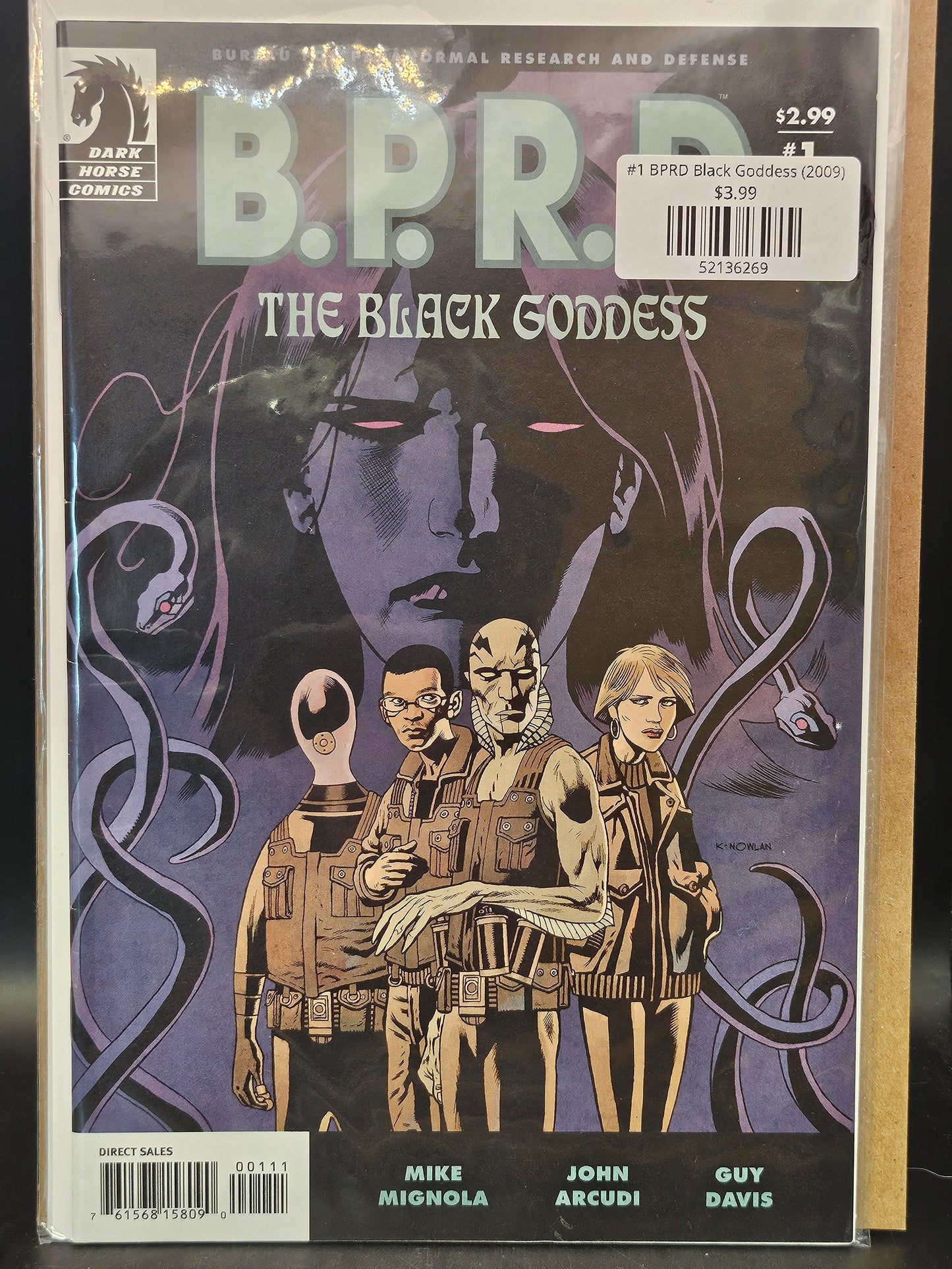 #1 BPRD Black Goddess (2009)