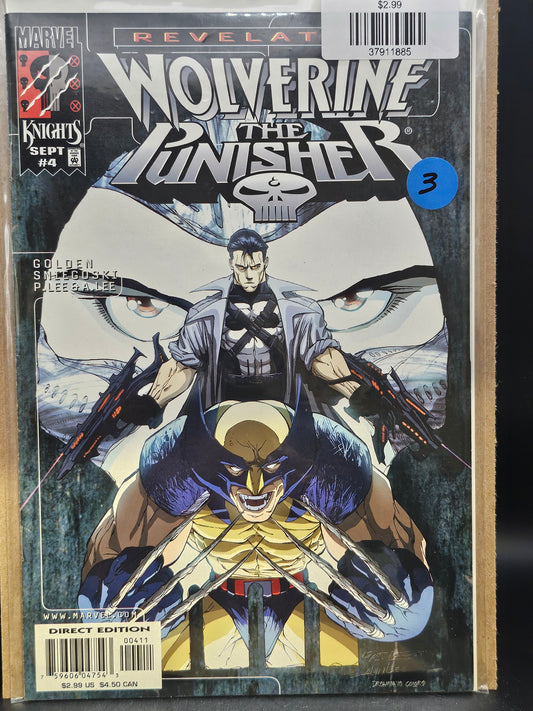 #4 Wolverine Punisher Revelation (1999)