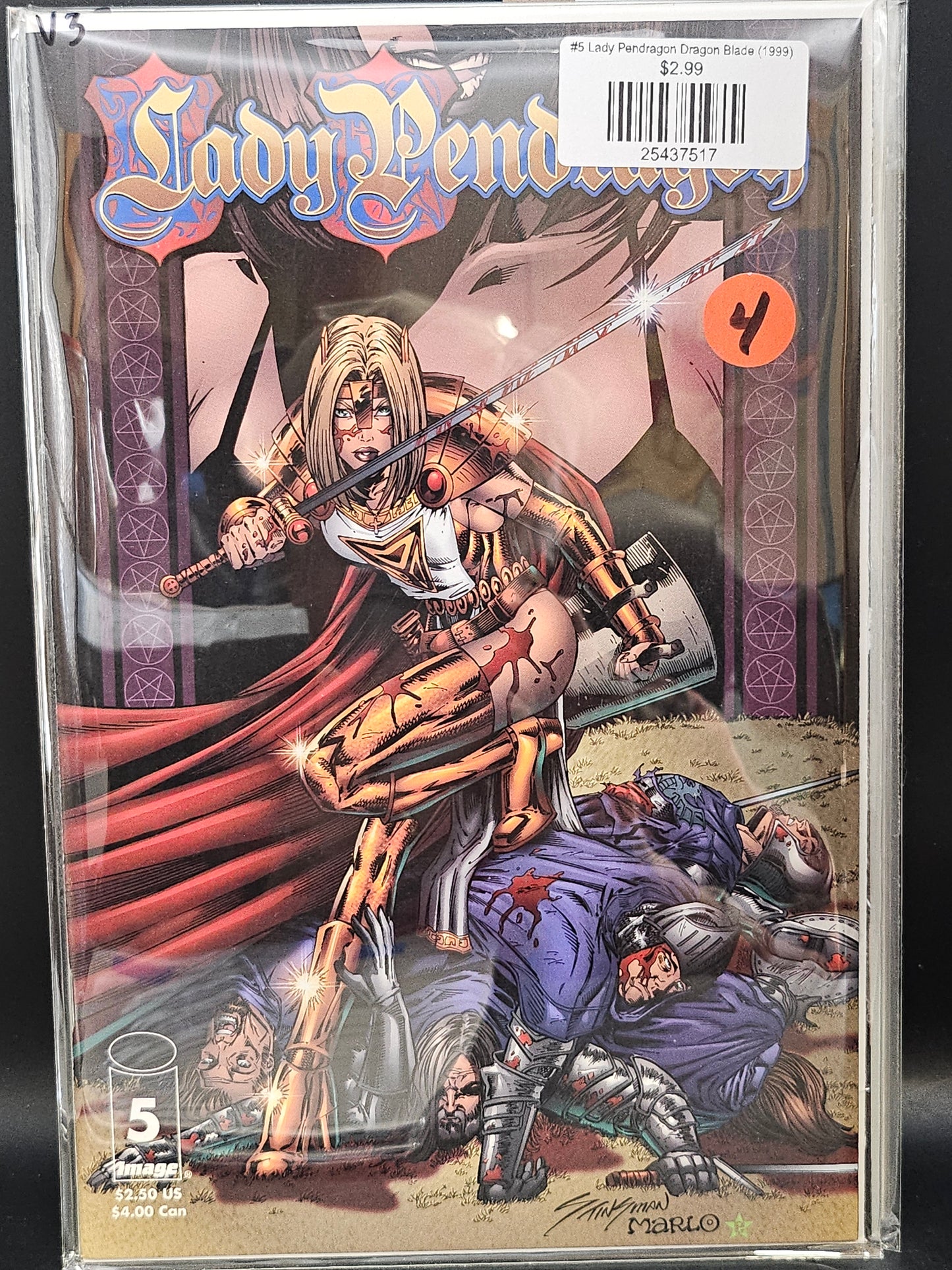 #5 Lady Pendragon Dragon Blade (1999)