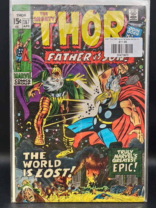 #187 Thor (1962 Marvel 1st Series Journey Into Mystery)