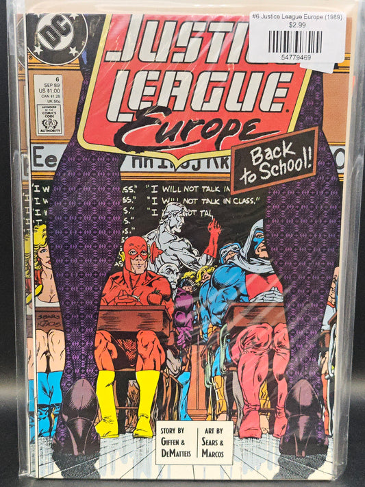 #6 Justice League Europe (1989)