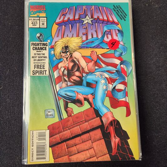 Captain America – Marvel – 1968–1996 – Volume 1 – Ongoing Series – #431