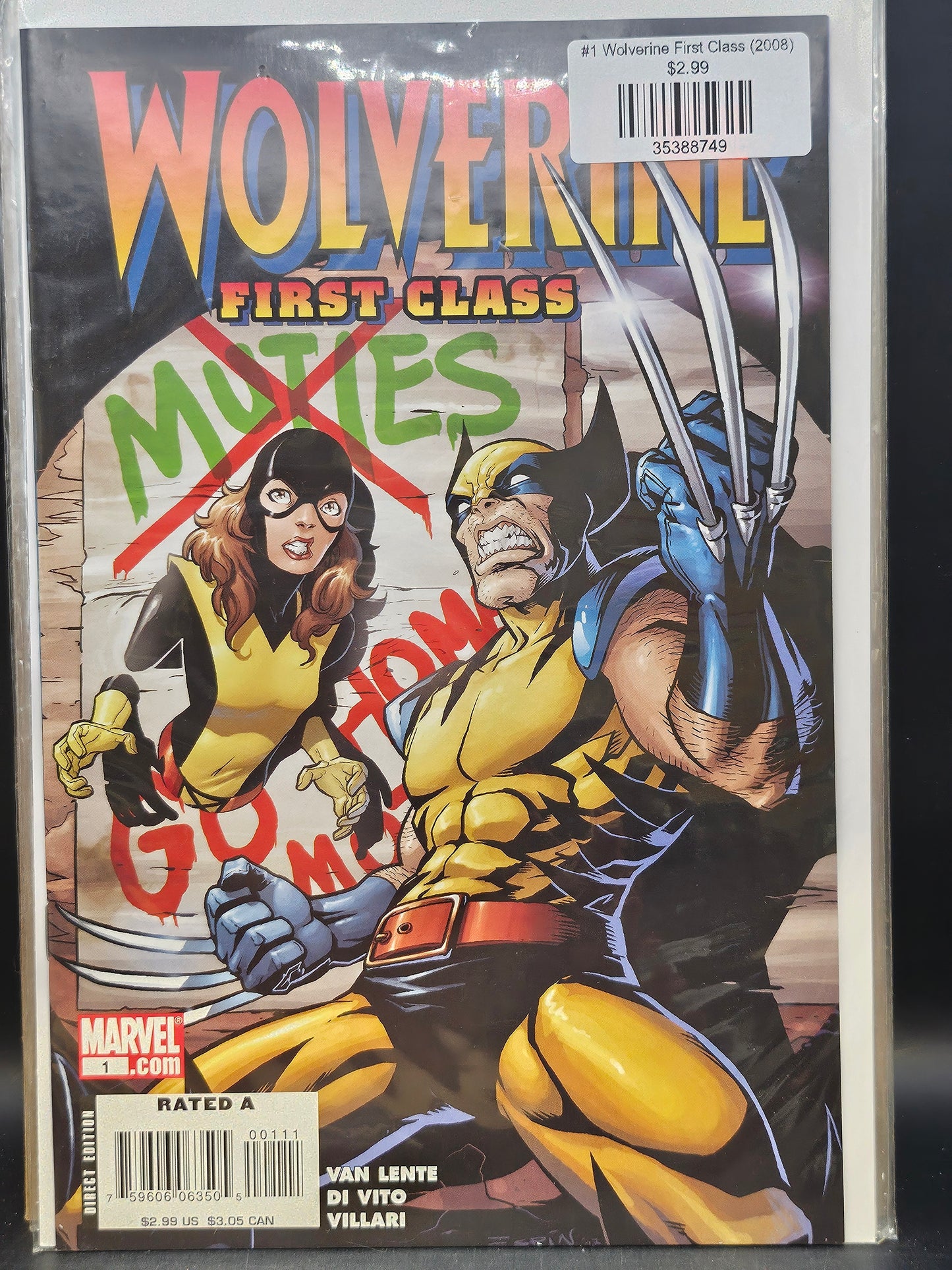 #1 Wolverine First Class (2008)