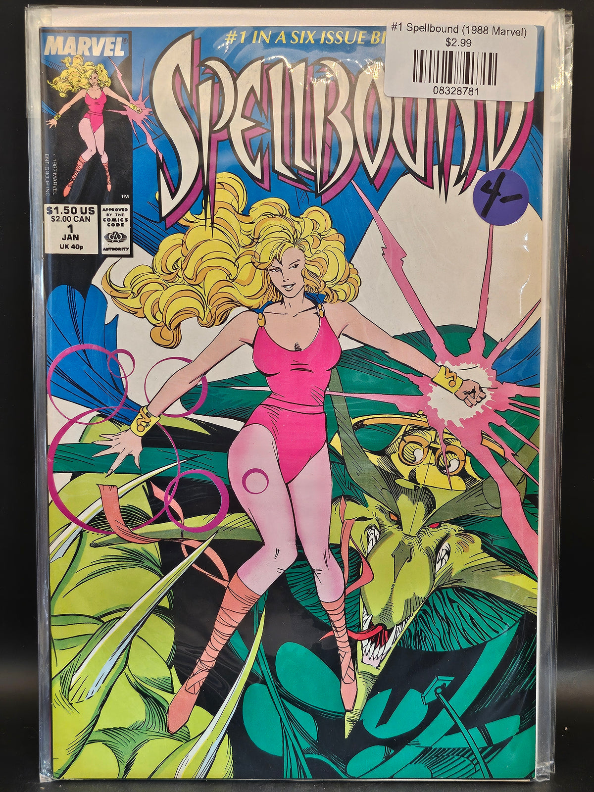 #1 Spellbound (1988 Marvel)
