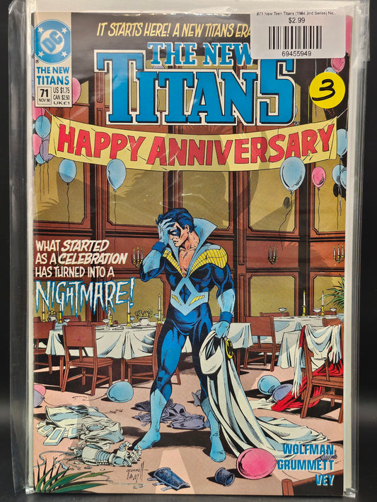 #71 New Teen Titans (1984 2nd Series) New Titans