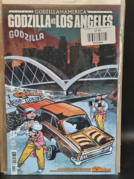 #1B Godzilla Vs. America Los Angeles (2025 IDW)