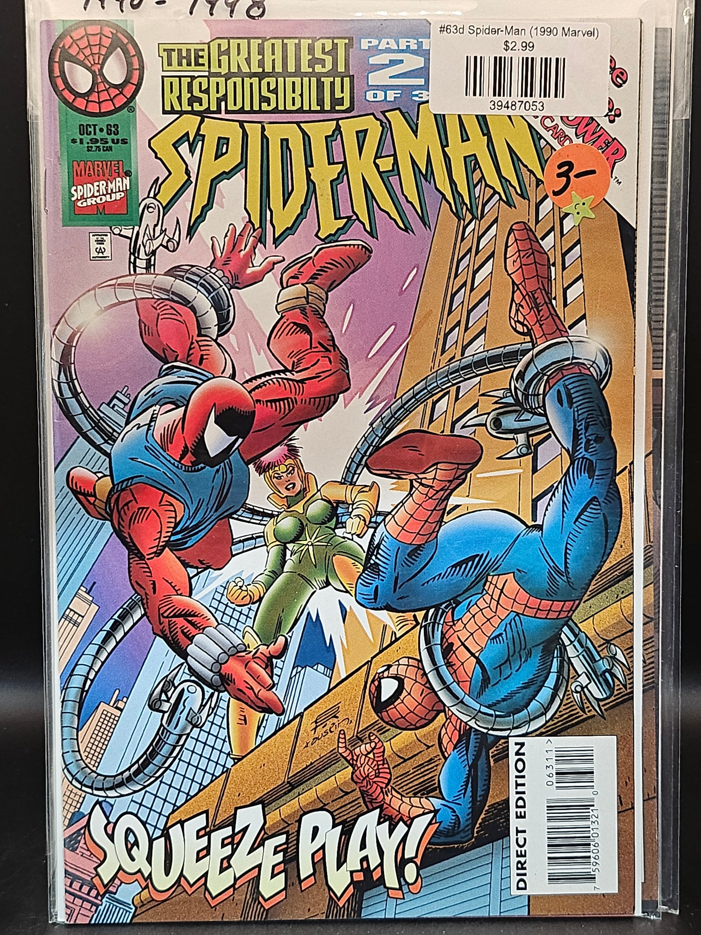 #63d Spider-Man (1990 Marvel)
