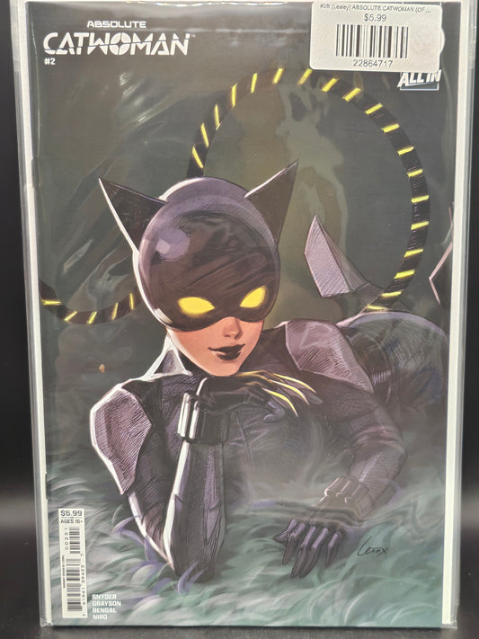 #2B (Lesley) ABSOLUTE CATWOMAN (OF 6 LESLEY LEIRIX LI CARD STOCK VAR)