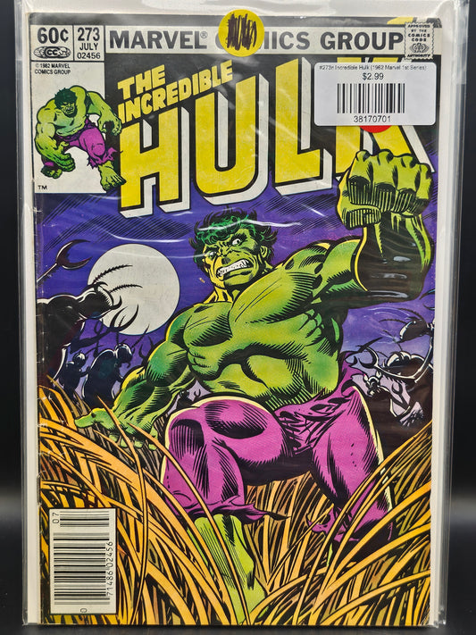 #273n Incredible Hulk (1962 Marvel 1st Series)