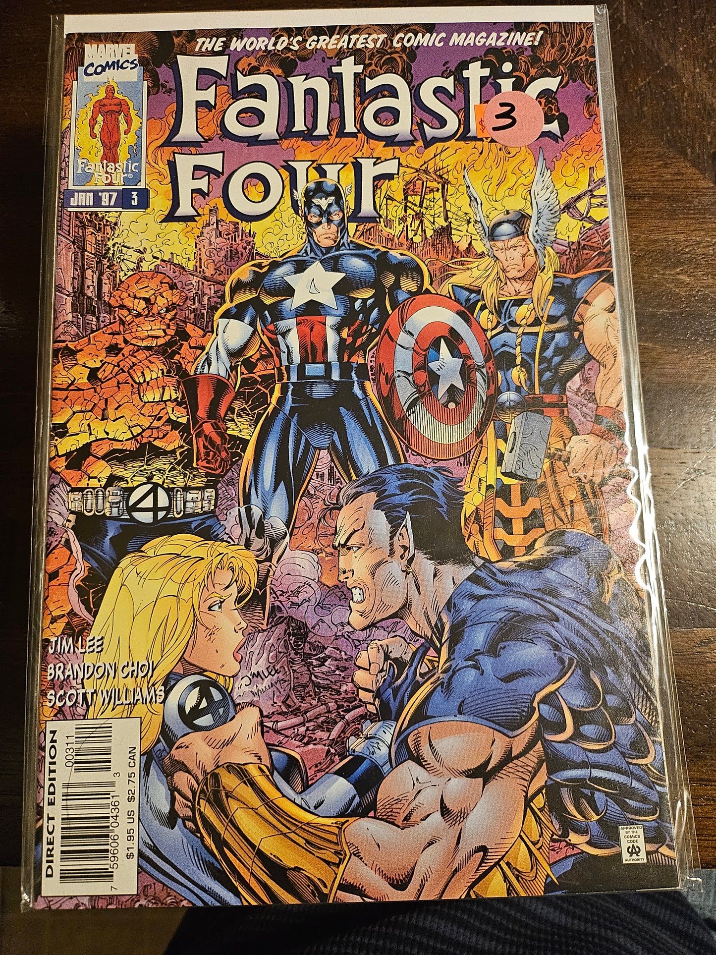 101.2 Fantastic Four – #3 – v2 (1996–1997)