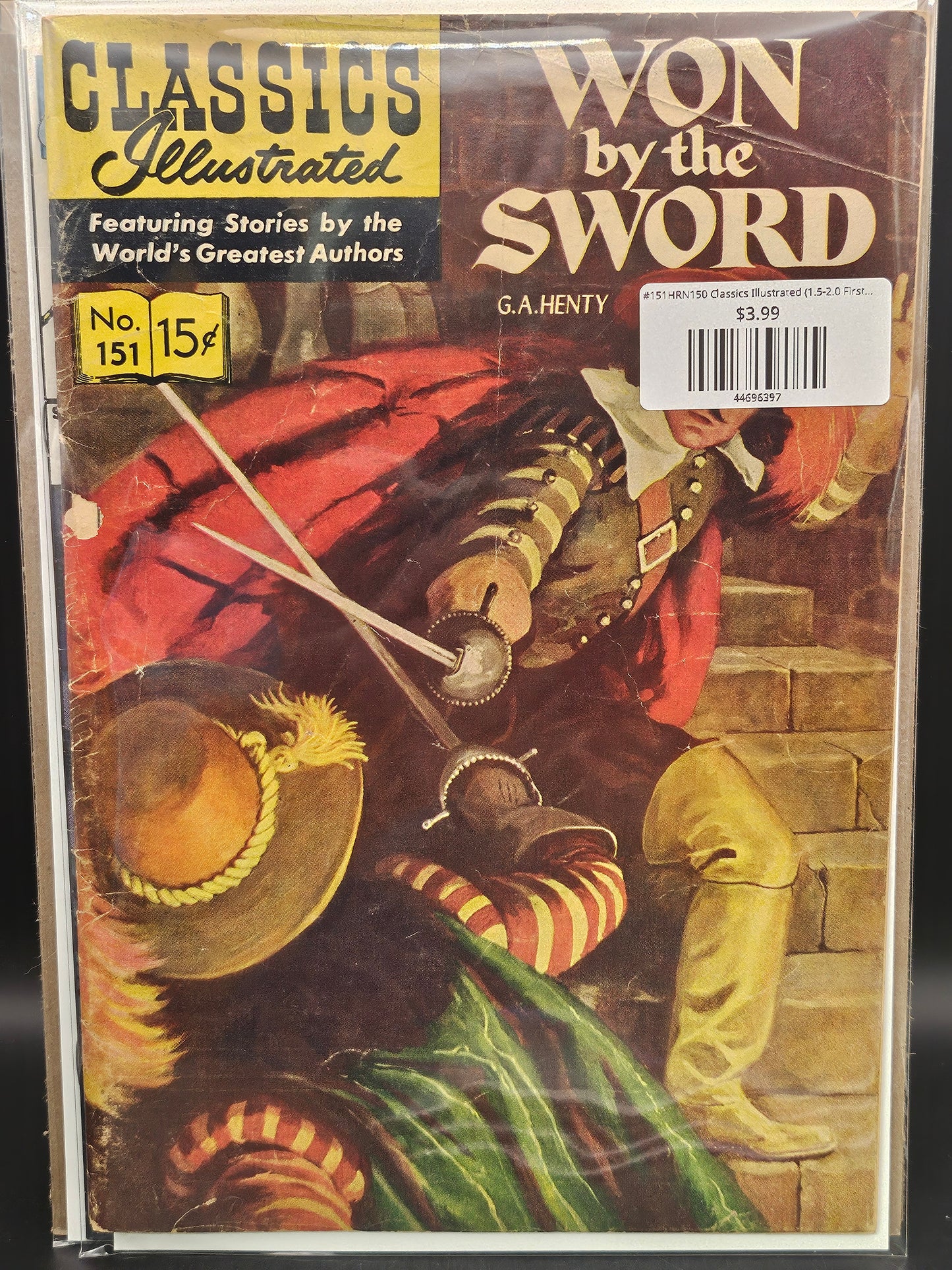 #151HRN150 Classics Illustrated (1.5-2.0 First Printing)