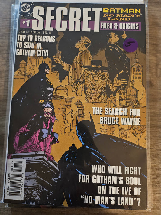Batman: No Man's Land Secret Files – DC Comics – (1999) – Volume 1 – One-Shot – #1