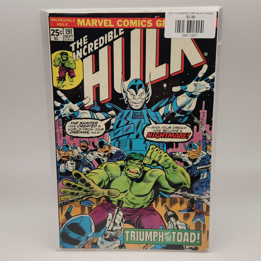 #191 Incredible Hulk (1962 Marvel 1st Series)