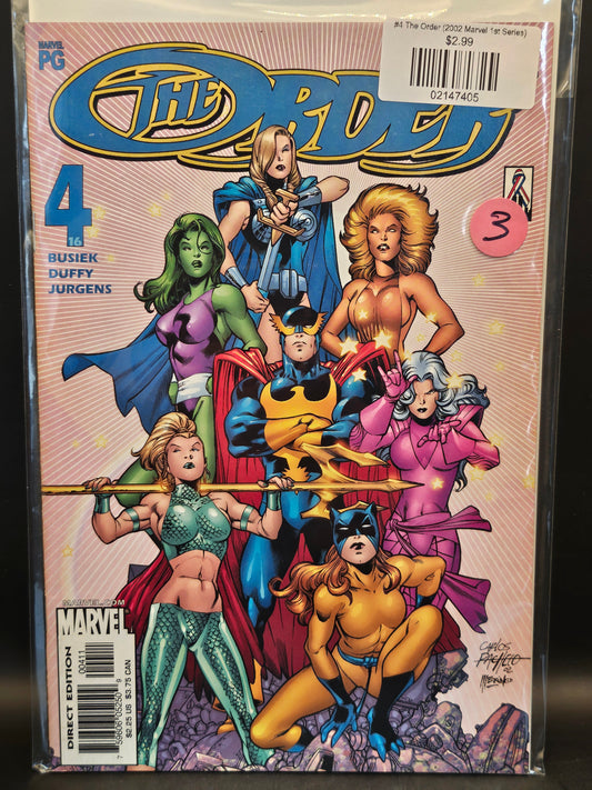 #4 The Order (2002 Marvel 1st Series)