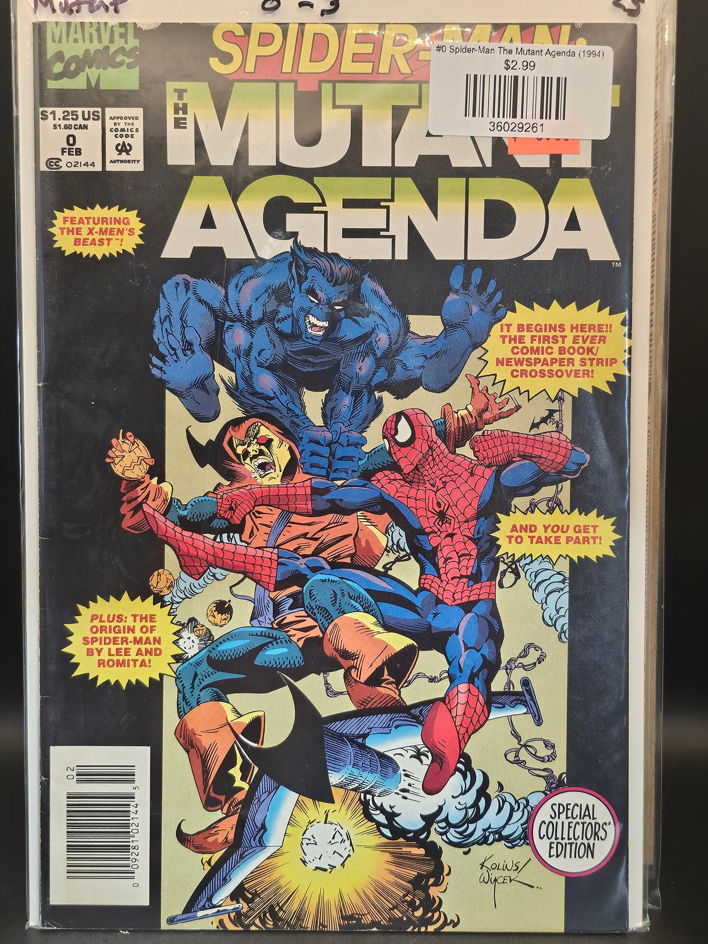 #0 Spider-Man The Mutant Agenda (1994)
