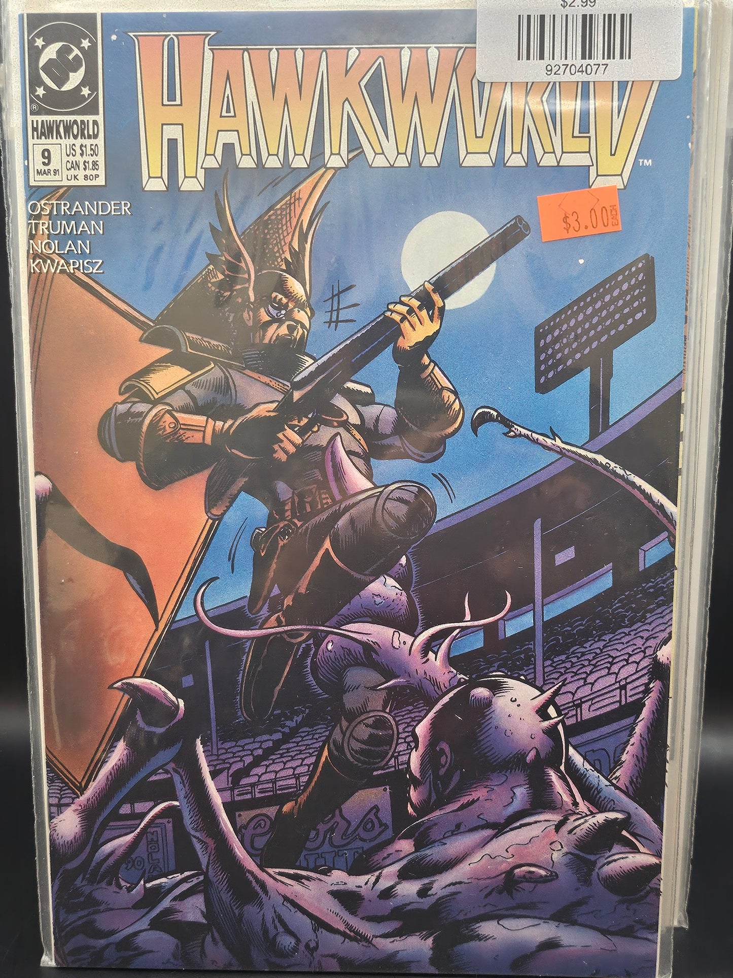 #9 Hawkworld (1990 2nd Series)