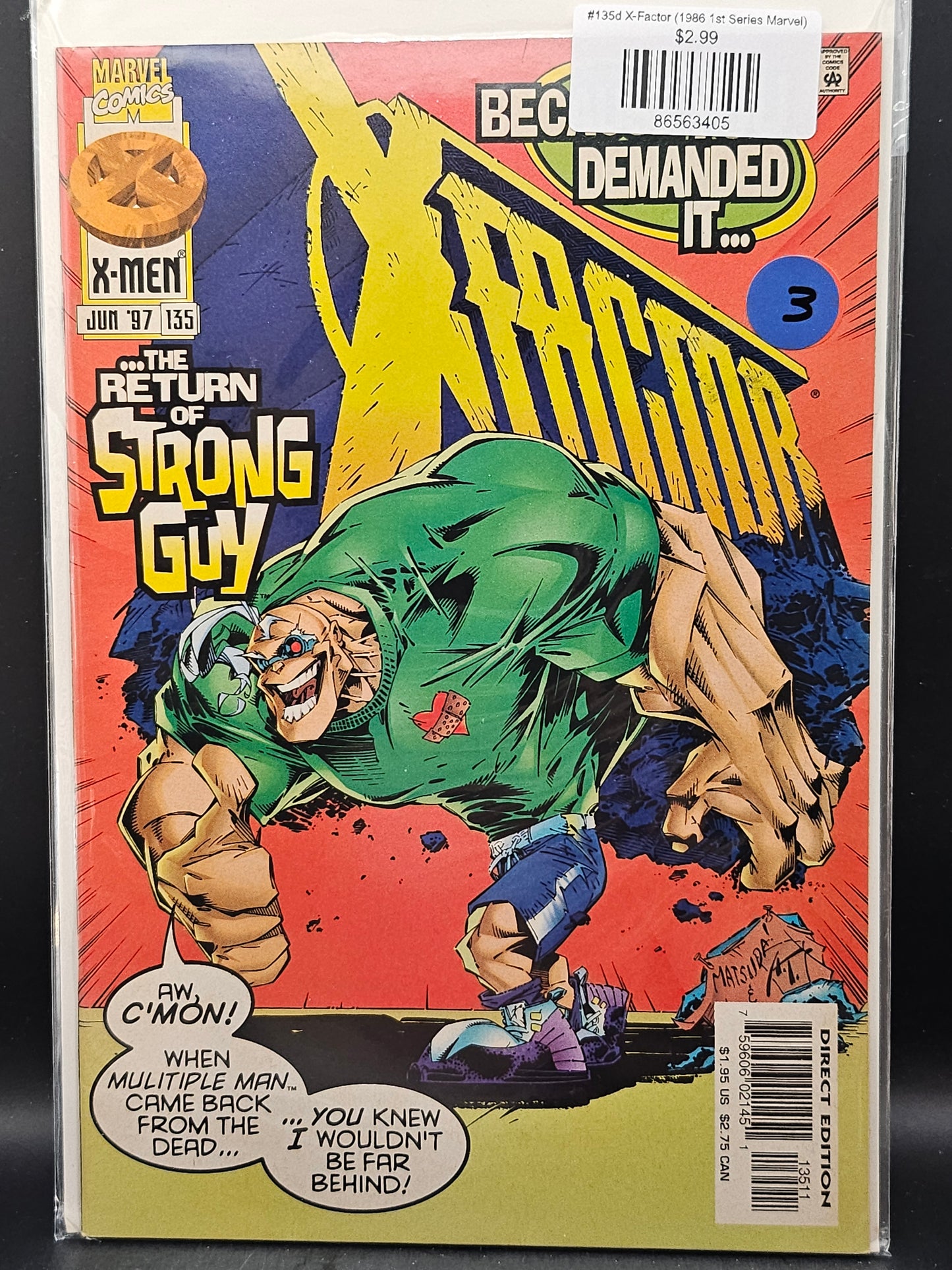 #135d X-Factor (1986 1st Series Marvel)
