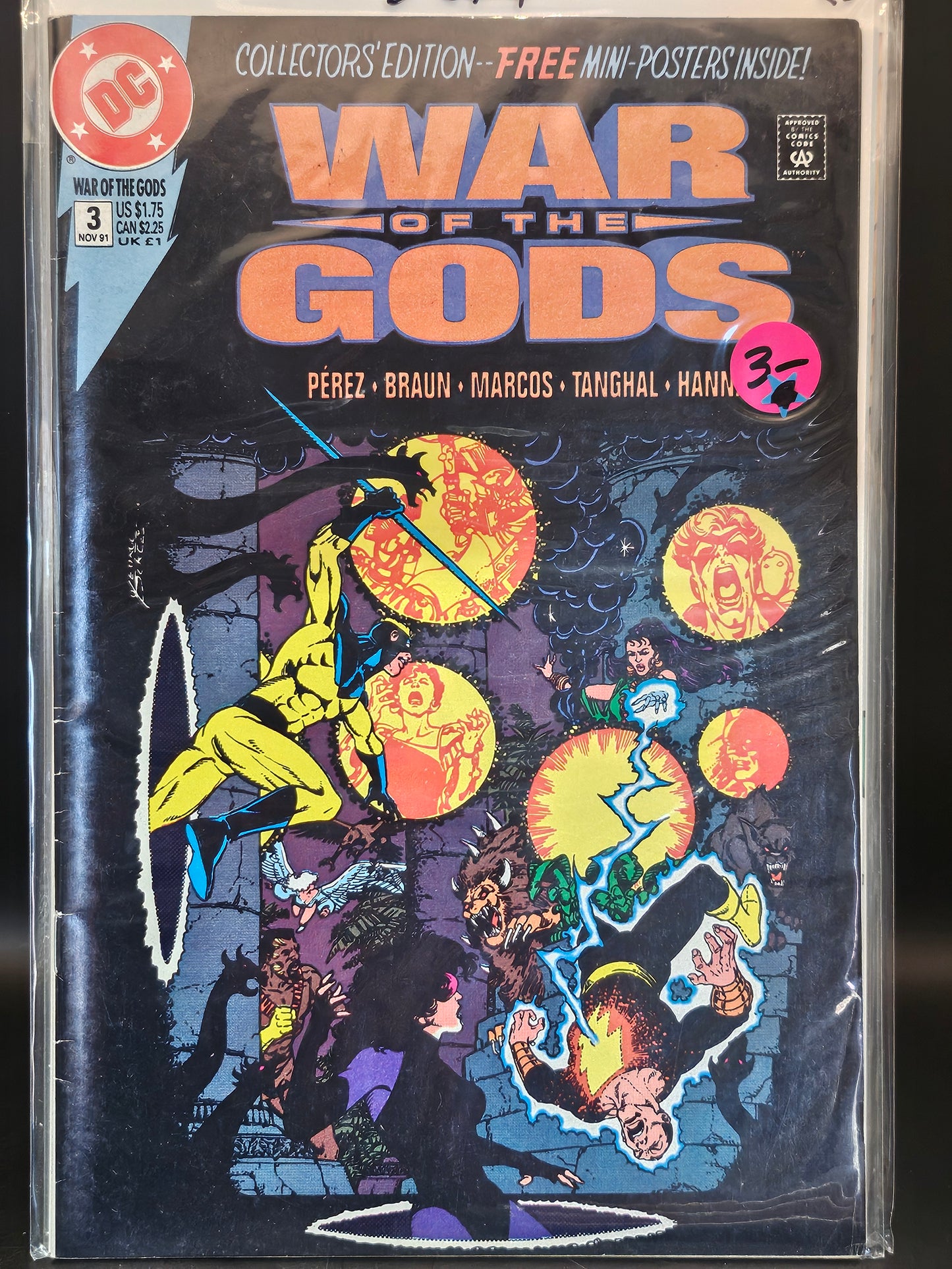 #1-4 War of the Gods (1991)