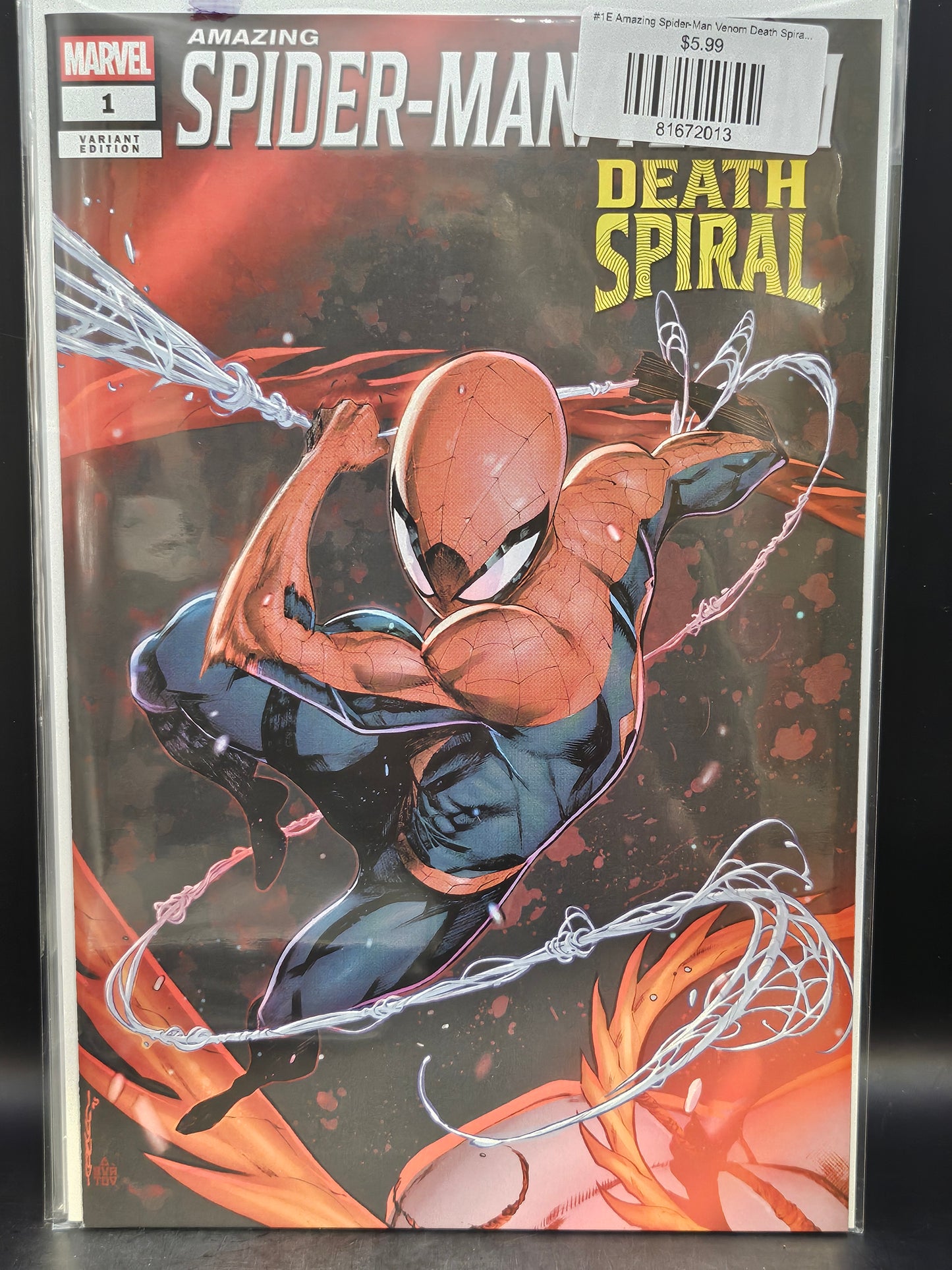 #1E Amazing Spider-Man Venom Death Spiral (2026 Marvel)