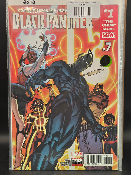 #7A Black Panther (2016 Marvel 5th Series)