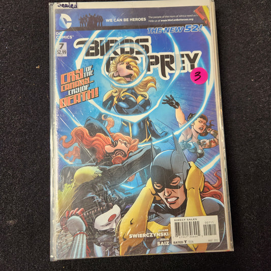 Birds of Prey – DC Comics – (2011–2014) – Volume 3 – #7