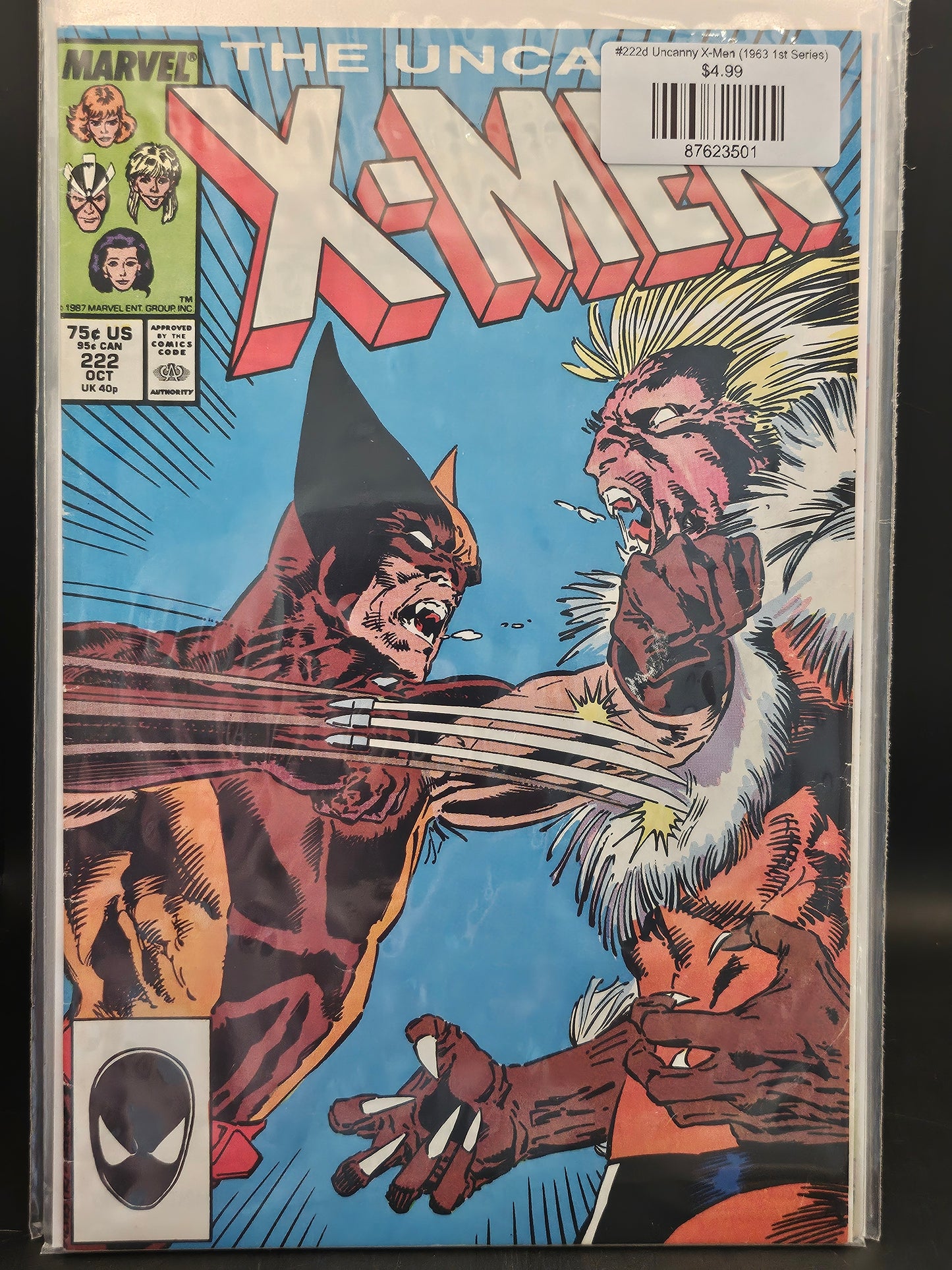 #222d Uncanny X-Men (1963 1st Series)