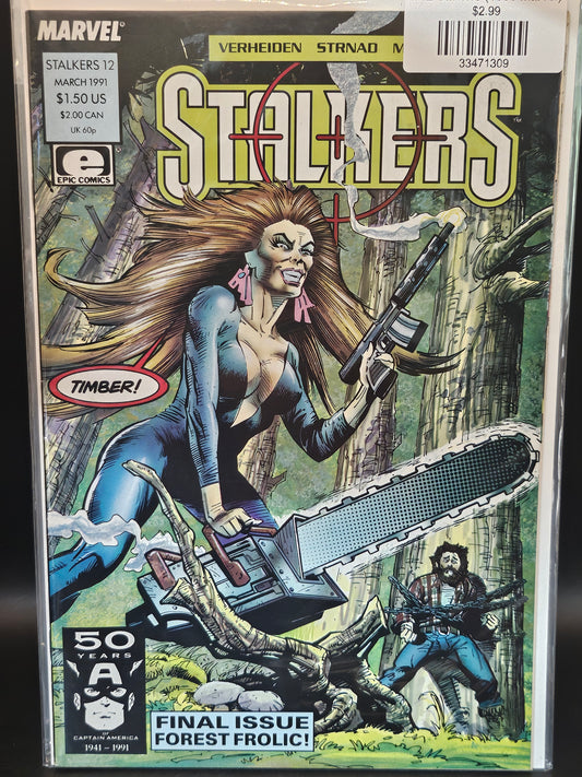 #12 Stalkers (1990 Marvel)