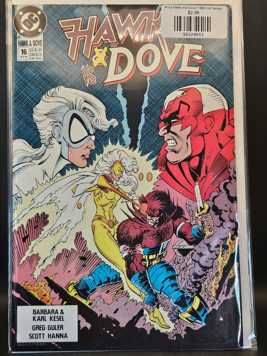 #16d Hawk and Dove (1988 2nd Series)
