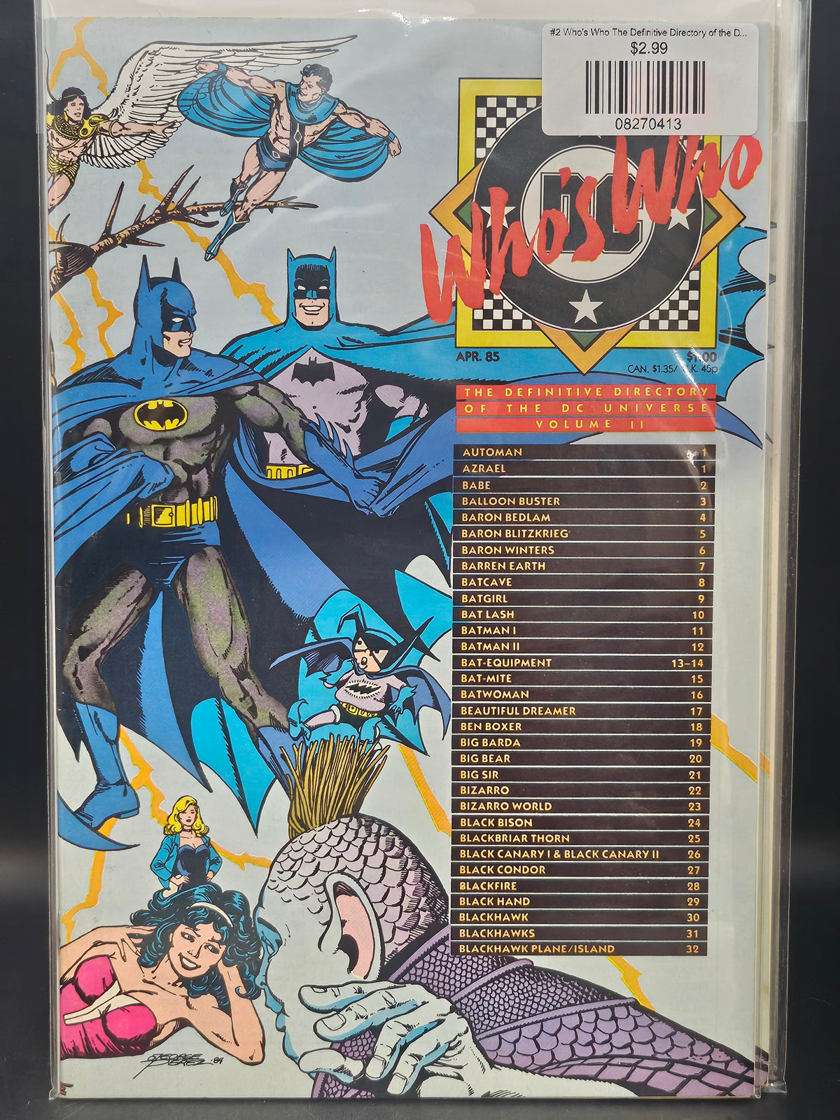 #2 Who's Who The Definitive Directory of the DC Universe (1985)