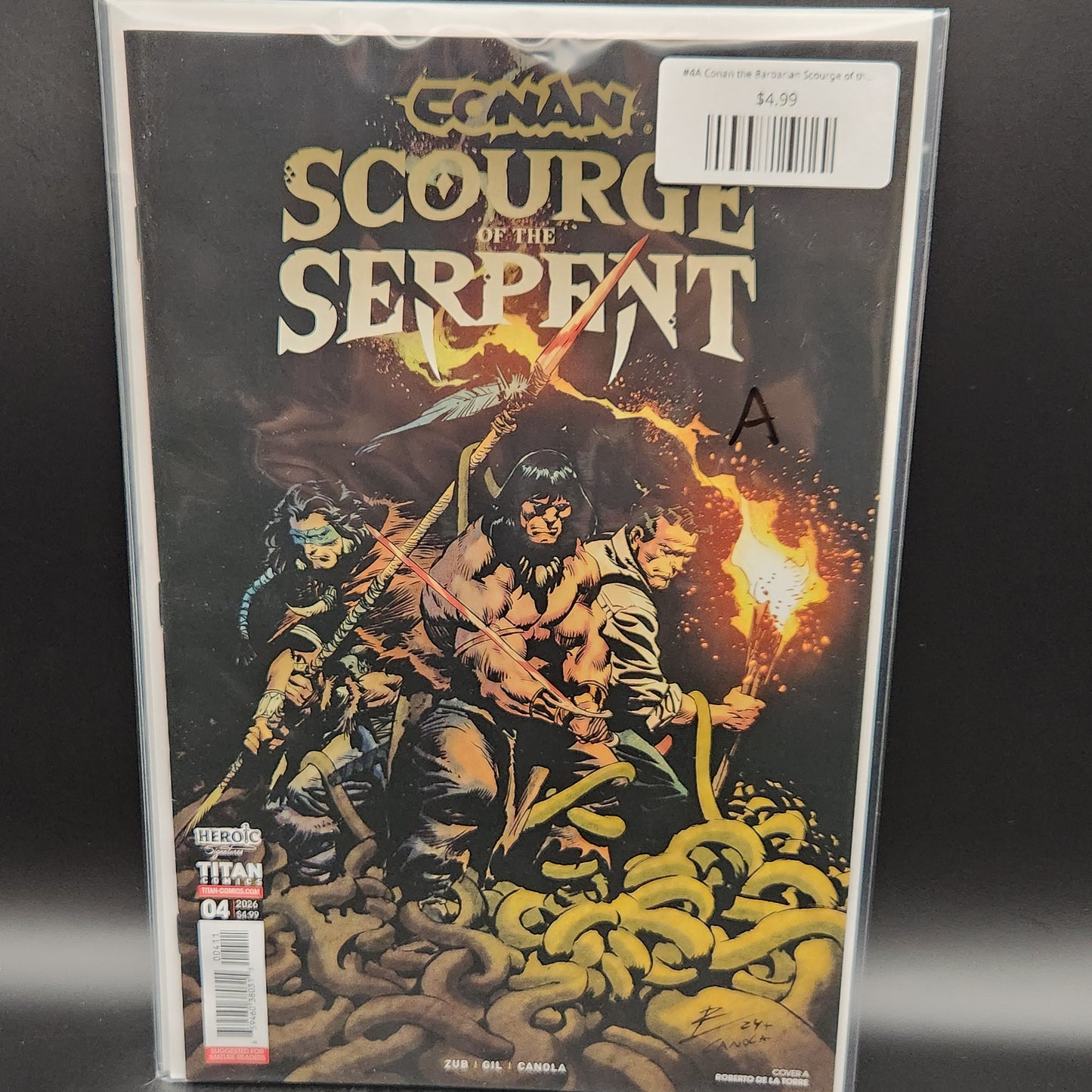 #4A Conan the Barbarian Scourge of the Serpent (2025 Titan)