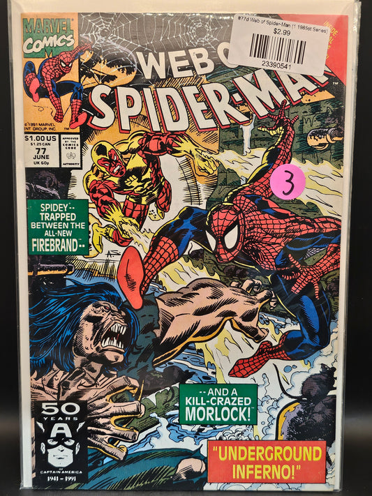 #77d Web of Spider-Man (1985 1st Series)